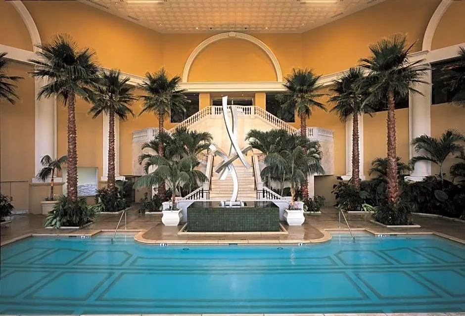 Indoor spa pool at Borgata Hotel Casino in Atlantic City